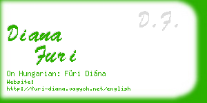 diana furi business card